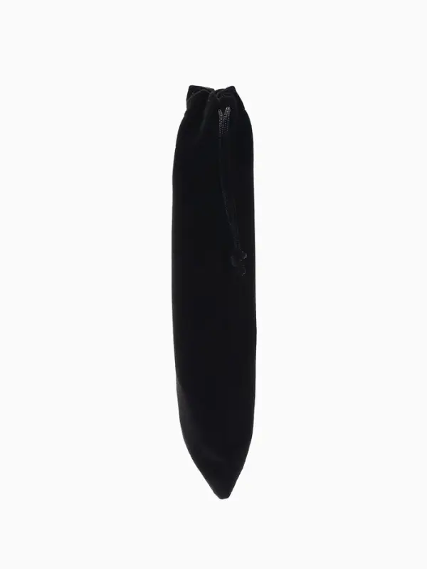 Мешочек подарочный, 6×18 см, чёрный Мешочек подарочный, 6×18 см, чёрный