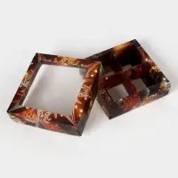 Коробка под 4 конфеты &laquo;Новогодняя звезда&raquo;, 12.5&times;12.5&times;3.5