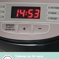 Мультиварка CF-MC9521, антипригарная чаша 5 л, мультиповар