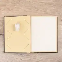 Фотоальбом "Слон" 10 листов, 23х27х2 см, цв. коричневый