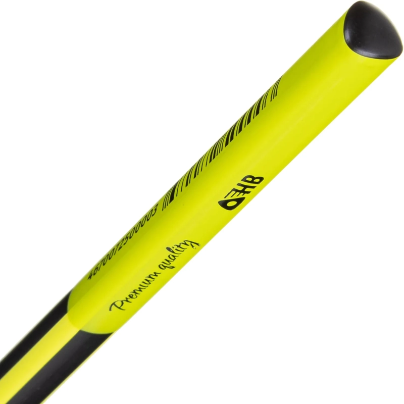 Карандаш чернографитный Комус Light Ray НВ тополь, 3гран заточ черн/зелен