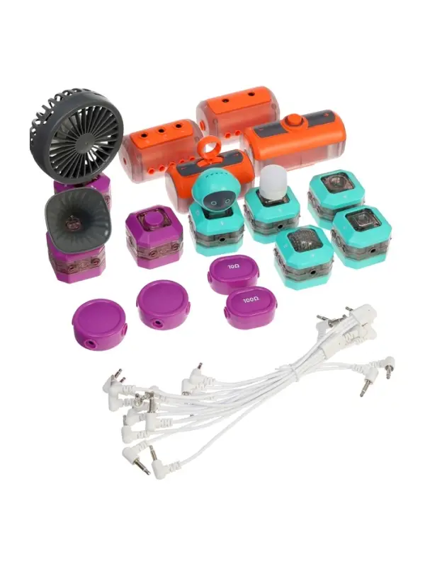 ЭВРИКИ Электронный конструктор,  201 деталь, 110 схем