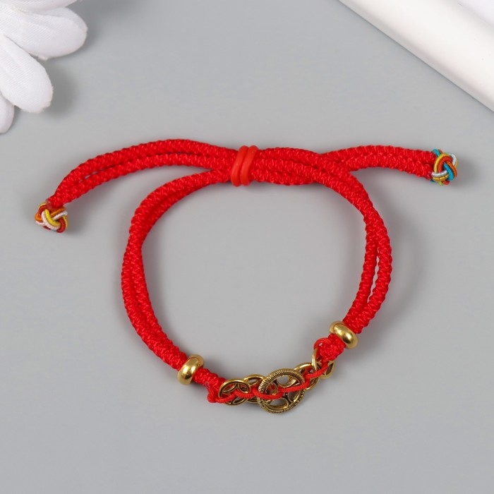 Браслет фен-шуй Браслет фен-шуй "Монетки" регулируемая длина