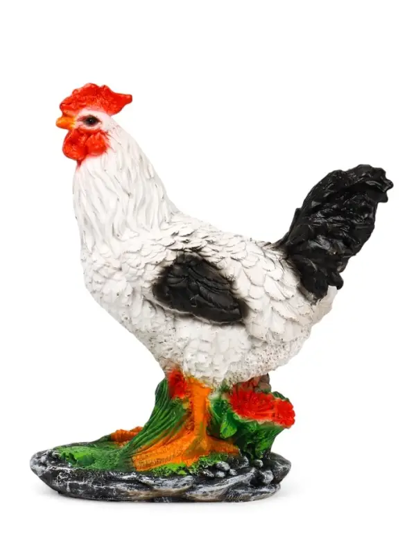 Садовая фигура из полистоуна &laquo;Курица Ряба&raquo;, 35&times;27&times;16 см