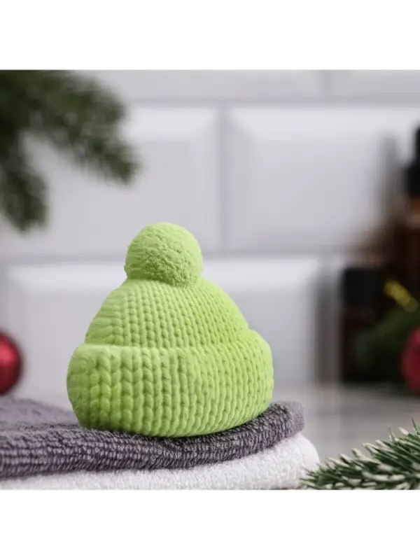 Бомбочка для ванн Бомбочка для ванн "Шапочка" с ароматом печенья, 55 г