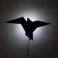 Светильник потолочный BayerLux Crow, 1&times;10 Вт, GU10, черный, 35&times;18&times;10 см