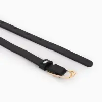 Ремень жен 02-01-01-01, Июнь2515 1,5*0,3*110 см, без винта, пряж золото, 1 прокол, черный Ремень жен 02-01-01-01, Июнь2515 1,5*0,3*110 см, без винта, пряж золото, 1 прокол, черный