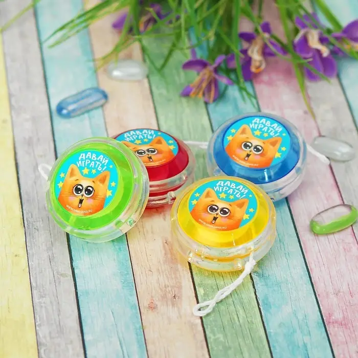 Йо-Йо «Давай играть», цвета МИКС Йо-Йо «Давай играть», цвета МИКС