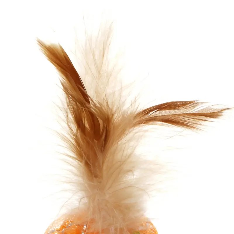 VETTA Игрушка для домашних животных, перья, полипропилен, 5 см