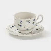 Чайная пара "Тюльпан" блюдце 15х2см, чашка 12х9х7,5 см