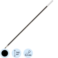 Стержень шариковый 140мм X 10S Attache черный Россия