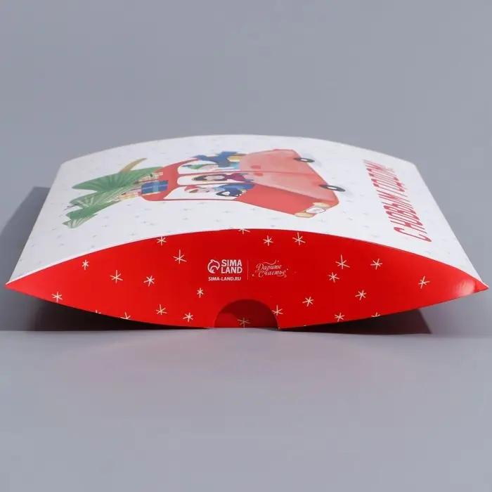 Коробка новогодняя складная фигурная «Машинка», 26 х 19 х 4 см, Новый год Коробка новогодняя складная фигурная «Машинка», 26 х 19 х 4 см, Новый год