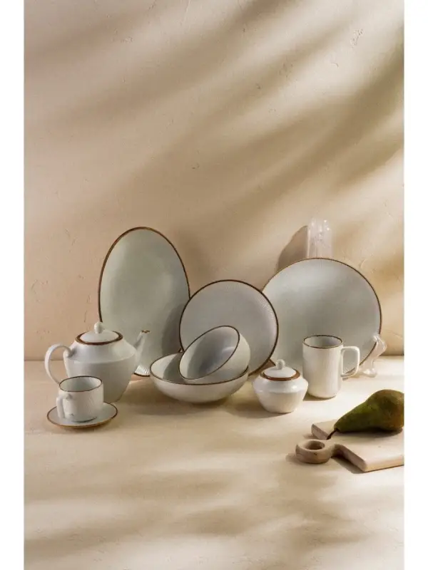 Заварочный чайник SL Home &laquo;Волна в камне&raquo;, 1 л, 22&times;13&times;15.5 см, фарфор, белый