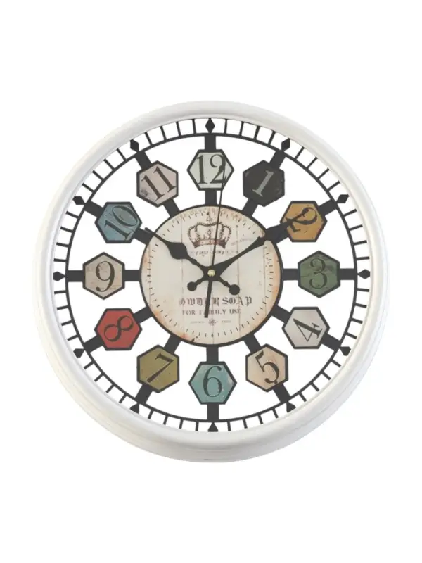 Часы настенные интерьерные, дискретный ход, d=37 см, от батарейки 1&times;АА