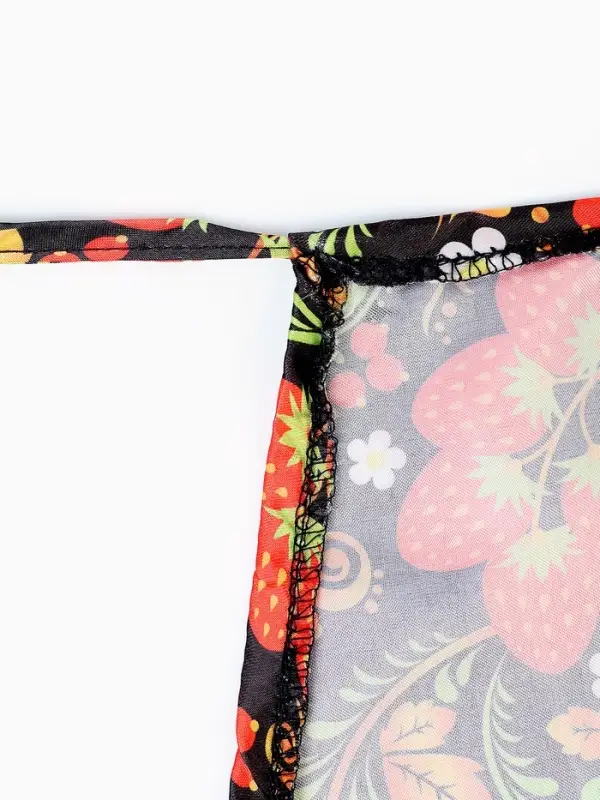 Карнавальный набор "Народная краса" юбка р-р 40-48, воротник, повязка, цвет чёрный