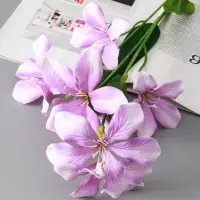 Цветы искусственные "Баухиния пёстрая" d-13 см 71 см, сиреневый