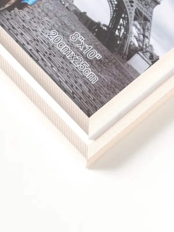 Фоторамка пластик 20х25 см "Остин" бело-бежевый 23,5х18,5х1,5 см