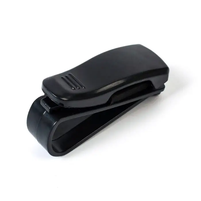 Держатель для очков TORSO, зажим, чёрный Держатель для очков TORSO, зажим, чёрный