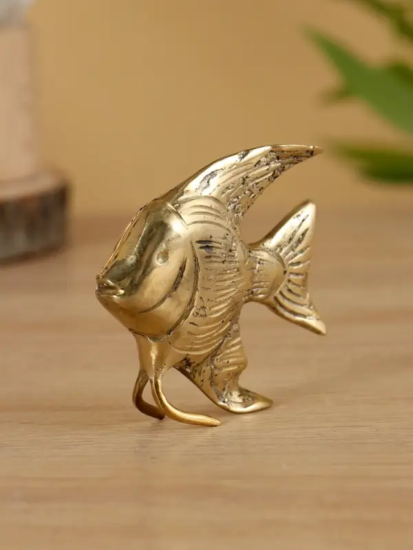 Сувенир бронза "Рыбка" 8х2х7 см