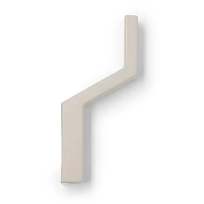 Крючок мебельный CAPPIO TRANQUILITY, однорожковый, серый