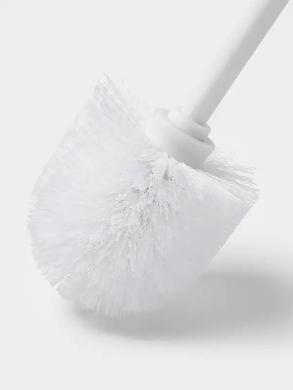 Ёршик для унитаза с подставкой &laquo;Классик&raquo;, 10&times;13&times;32 см, белый