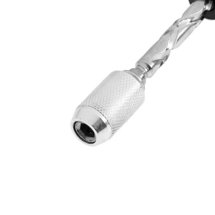 Отвертка нажимного действия с битами ТУНДРА, PH1-2, SL4-6, усиленный механизм, 300 мм Отвертка нажимного действия с битами ТУНДРА, PH1-2, SL4-6, усиленный механизм, 300 мм