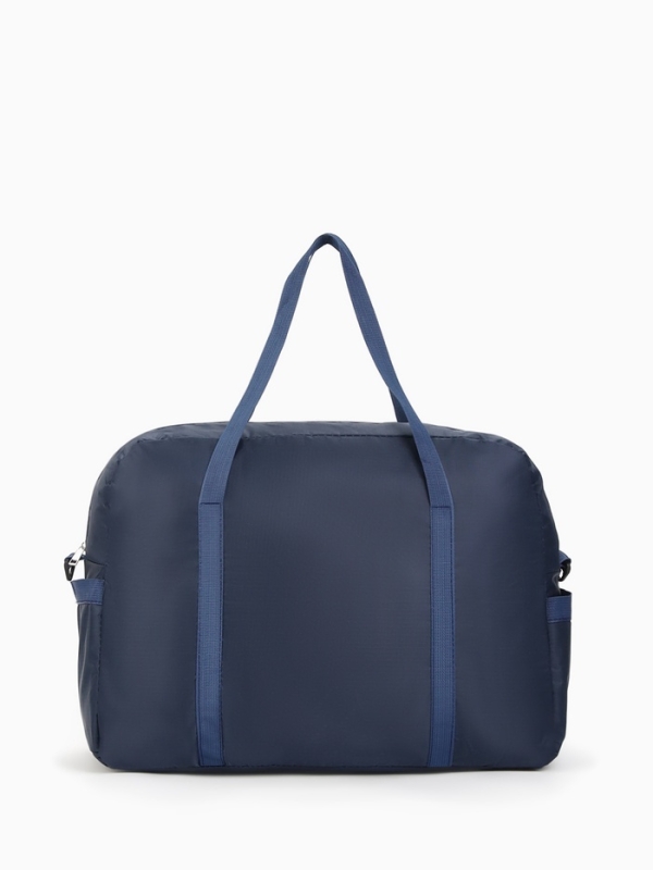 Сумка дорожная на молнии, синяя