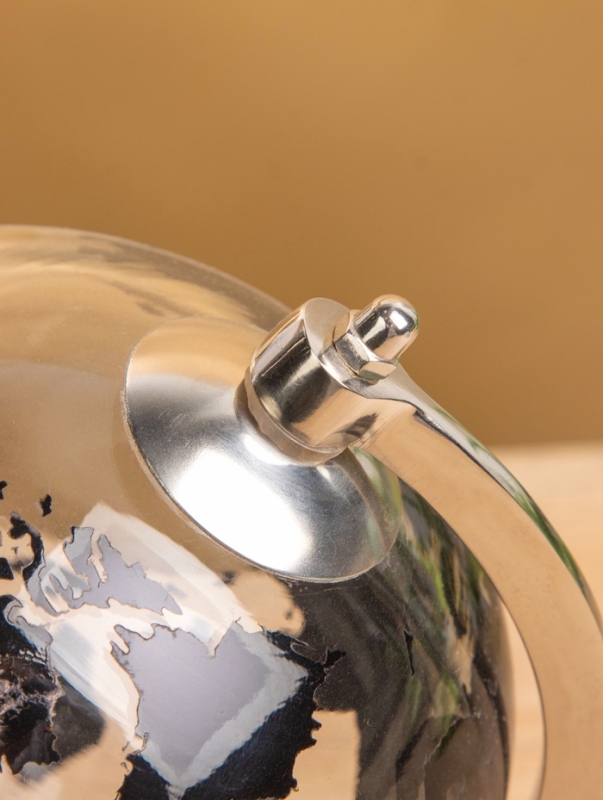 Глобус сувенирный Глобус сувенирный "Сумерки" 12,5х15х20 см, стекло, дерево