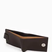 Портмоне мужское на магните, отдел для карт, купюр, коричневый