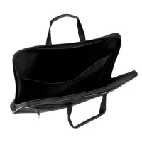 Папка с ручками текстильная А4, Calligrata &laquo;Офис&raquo;, для бумаг, для офиса, 365&times;290&times;30 мм, 1Ш41, черная