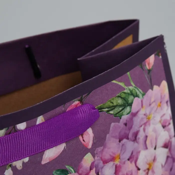 Пакет подарочный крафтовый, упаковка, «Самой лучшей», MS 23 х 18 х 10 см