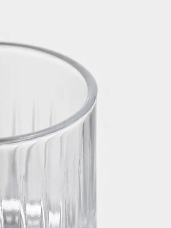 Набор стаканов Paşabah&ccedil;e Elysia, 210 мл, 4 шт., стекло, прозрачный