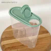 Ёмкость для хранения сыпучих продуктов IDEA, 1.5 л, пластик, МИКС