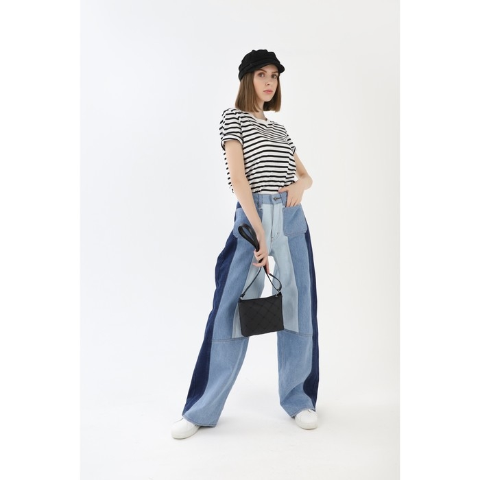 Кросс-боди на молнии, цвет чёрный Кросс-боди на молнии, цвет чёрный