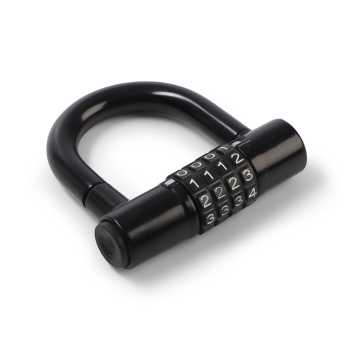Замок навесной велосипедный 88х88 мм внешний, 51х47 мм внутр, кодовый замок Замок навесной велосипедный 88х88 мм внешний, 51х47 мм внутр, кодовый замок