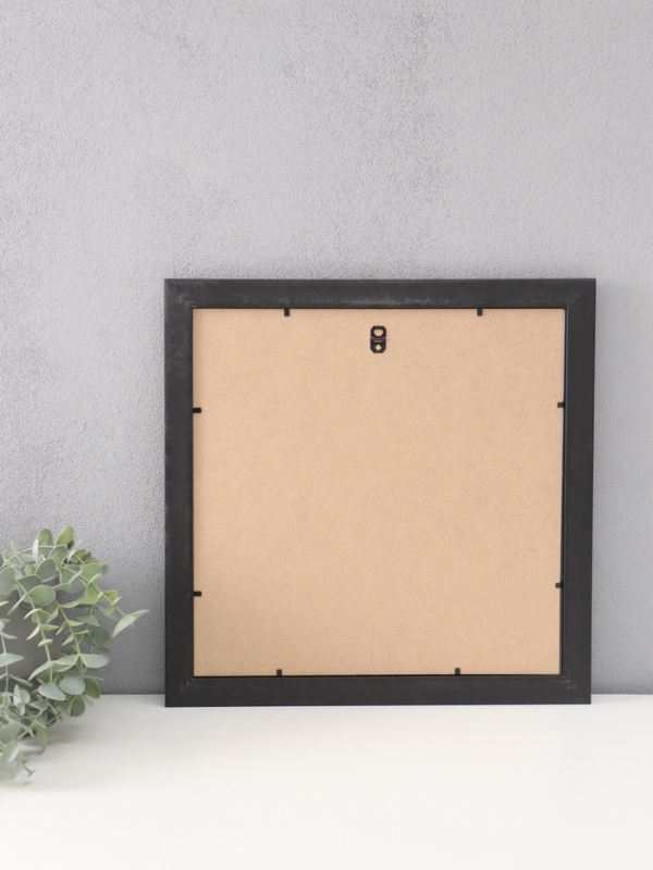 Фоторамка пластик Фоторамка пластик "МИРАМ" 30х30 см, серебряный