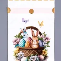 Пакет полиэтиленовый подарочный «Заяц с цветами», с завязками, 15×23 см МИКС Пакет полиэтиленовый подарочный «Заяц с цветами», с завязками, 15×23 см МИКС