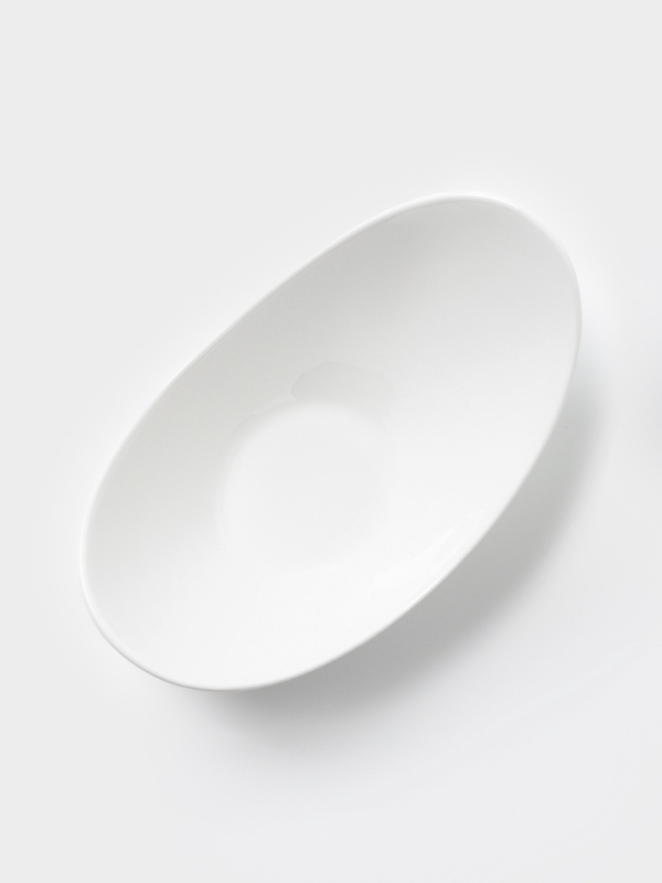 Салатник Hanna Knövell, 24.8×14.5×12 см, фарфор, белый Салатник Hanna Knövell, 24.8×14.5×12 см, фарфор, белый