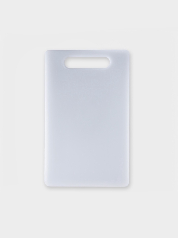 Доска разделочная Доляна «Бастерн», пластик PP, 40×25×0.9 см, белая