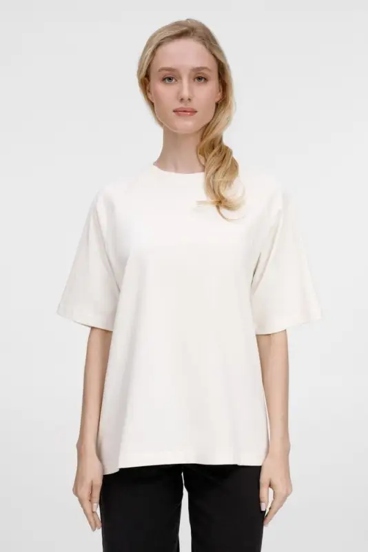 Футболка оверсайз унисекс Avenu, молочно-белая, размер XL/XXL Футболка оверсайз унисекс Avenu, молочно-белая, размер XL/XXL