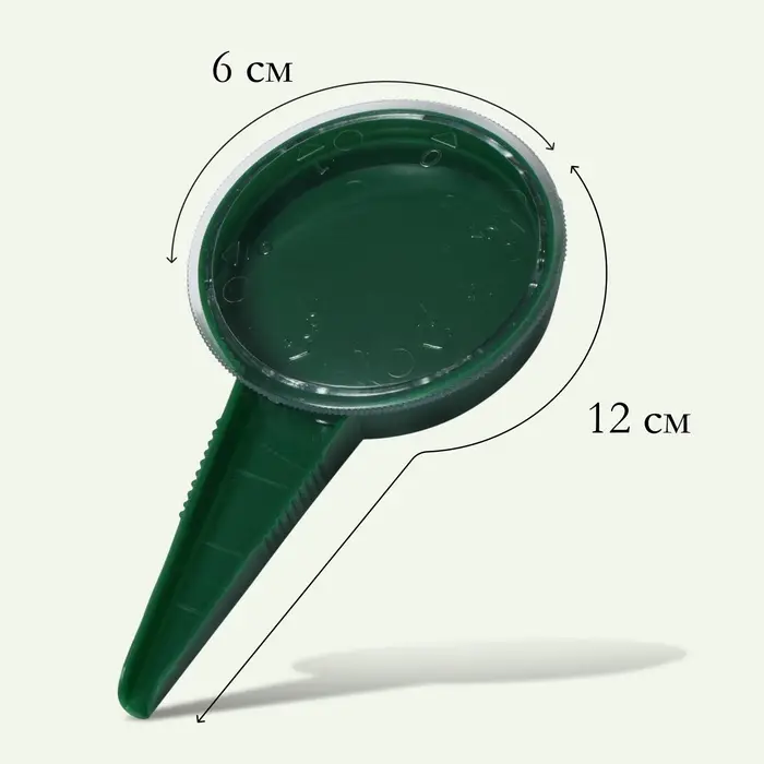 Сеялка для семян, ручная, для точечной посадки, длина 12 см, пластик