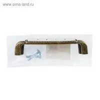 Ручка-скоба CAPPIO ELEGANT РС150AB, м/о 96 мм, керамическая, цвет бронза