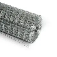Сетка оцинкованная, сварная, 10&times;0.5 м, ячейка 12.5&times;25 мм, d=0.7 мм, Greengo