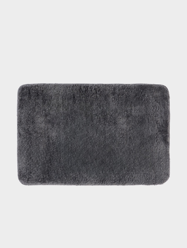 Коврик Savanna, 40×60 см, ворс 2 см, микрофибра, темно-серый Коврик Savanna, 40×60 см, ворс 2 см, микрофибра, темно-серый