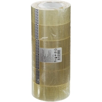 Клейкая лента упаковочная 48ММ Х 200М, прозрачный, 45МКМ, 6 ШТ/УП