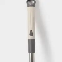 Швабра для мытья пола PVA с двойным роликовым отжимом Доляна, стальной телескоп черенок 28&times;6&times;106(130) см