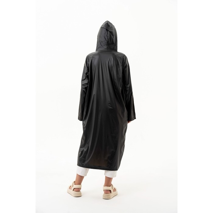 Дождевик взрослый плащ «На крыльях счастья», размер универсальный, размер 42-48, 60 х 110 см, цвет чёрный Дождевик взрослый плащ «На крыльях счастья», размер универсальный, размер 42-48, 60 х 110 см, цвет чёрный