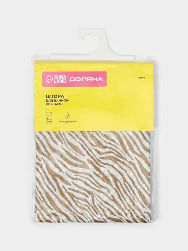 Штора для ванной Доляна &laquo;Марго&raquo;, 180&times;180 см, EVA, МИКС
