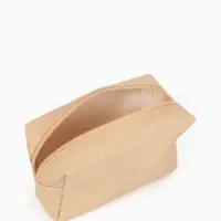 Косметичка дор Плетенка, 16*5*10, отдел на молнии, св. бежевый