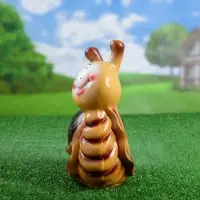 Садовая фигура из гипса &laquo;Улитка с улыбкой&raquo;, 12&times;26&times;28 см